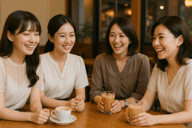 MARI劇場「透明日和」⑦：女子会トークで盛り上がる透けコーデ