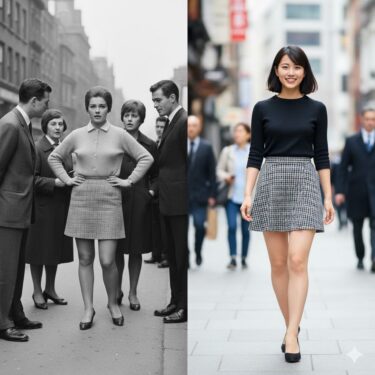 【考察コラム】②男女の視点差が“透けコーデ文化”を育てる？ファッションの歴史から読み解く未来の視線