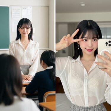 ちょっとだけ透けてます！　